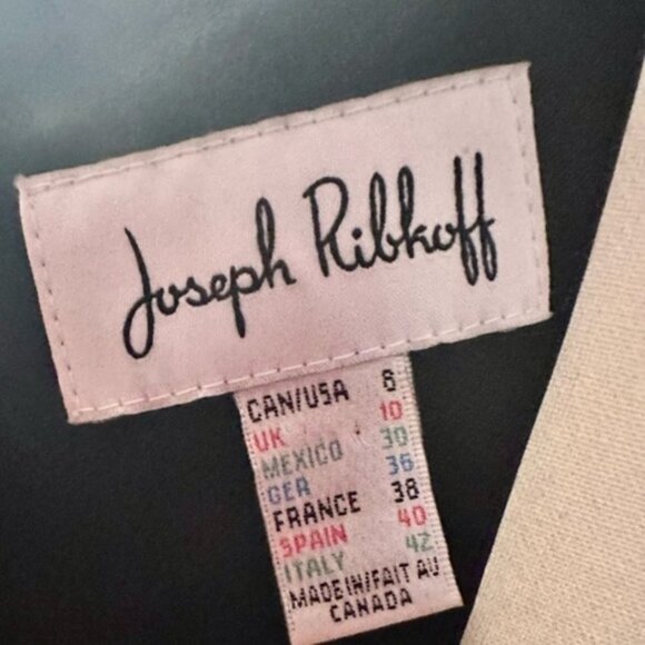 Women’s 8 Vintage Joseph Ribkoff Rose Plaid Dress - Picture 9 of 10